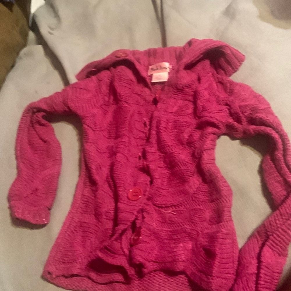 Pink angel sweater